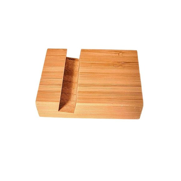 Unbranded Other - Bamboo Cell Phone - Tablet Stand Holder Desk Top Table Gift  Home Office